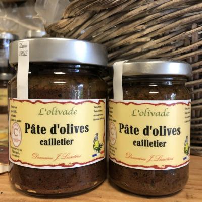 La pâte d'olives cailletier